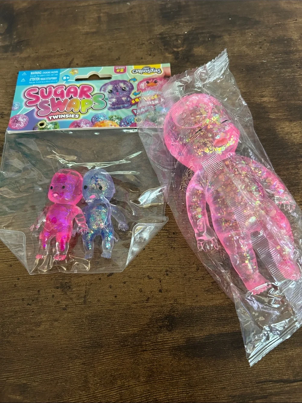 Pink Glitter Twinsies Kids Toy Set